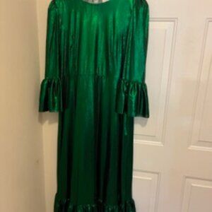 Green Pomander Place dress, size XXL